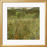 Garden Landscape Gerahmter Giclée-Druck