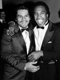 Boxing Greats Roberto Duran and Sugar Ray Leonard at 20th Anniversary of World Boxing Council