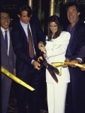 Bill Campbell, Jennifer Connelly and Timothy Dalton at Film Premiere of their 