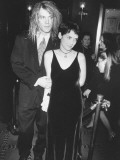 Winona Ryder and Boyfriend, David Pirner, at Premiere of Her Motion Picture 