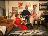 Time Writer Otto Friedrich, Art Director Arthur Hochstein and Picture Editor Mary Dunn Reviewing