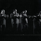 Stroboscopic Multiple Exposure of Director Alfred Hitchcock under Direction of Photographer Mili