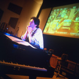 Composer James Horner Pondering While Working on Soundstage at CBS Studio Center in La, Ca