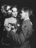 Southwest High School ROTC Cadet Bob Arfsten Dancing with Janice Kollmann at their Military Ball
