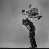 Leon James and Willa Mae Ricker Demonstrating a Step of the Lindy Hop
