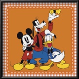 The Classic Gang: Mickey Mouse, Goofy, and Donald Duck