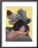 Baloo and Mowgli