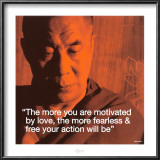 Buy Dalai Lama: Fearless & Free at AllPosters.com