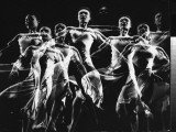 Stroboscopic Image of Dancer Ethel Butler of the Martha Graham Dance Group Performing,
