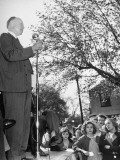 Buy Senator Robert A. Taft Speaking to Crowd of People in Carrollton, Ohio at AllPosters.com