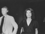 Socialite/Editor Jacqueline Kennedy Onassis with Director Mike Nichols