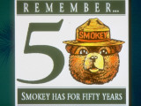 Buy Poster of Smokey the Bear with Caption Reading Remember - 50 - Smokey Has for Fifty Years at AllPosters.com