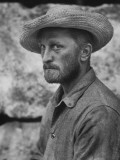 Actor Kirk Douglas as Artist Vincent Van Gogh in Film "Lust for Life"