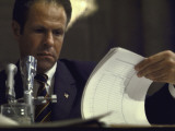 W.H. Chief of Staff H. R. Haldeman Testifying at Watergate Hearings