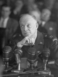 General Dwight D. Eisenhower at Senate Armed Services Committee Hearing