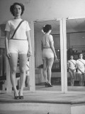 Buy Women Checking their Posture at the McConnell Air Hostess School at AllPosters.com