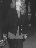 Actress/Model Julianne Phillips Arriving at Premiere of Film "Tequila Sunrise"