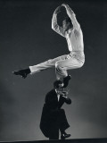 Harmonica Virtuoso Larry Adler Performing with Dancer Paul Draper