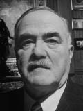 Former President of Internation Red Cross, Professor Dr. Max Huber at His Home