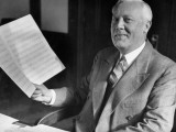 Businessman Alex Wenner-Gren Sitting in His Office at the Electrolux Building