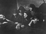 Buy Six Women Clad in Black, Mourning over the Body of Juan Larra Layed Out at Wake at AllPosters.com