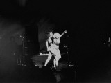 Actress Sandra Bernhard with Singer Madonna at the Brooklyn Academy of Music