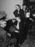 Buy Lady Nancy Astor Speaking into a Microphone at AllPosters.com