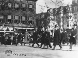US President Woodrow Wilson in Unidentified Parade