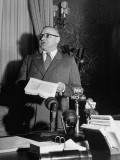 Buy A Man Speaking at a Press Conference at AllPosters.com