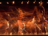 Timed Exposure of Eliot Feld Ballet Company Performing