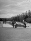 Horse Pool at the San Isidro Racetrack