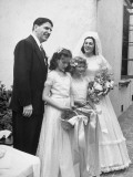 Meredith Wilson with Her New Husband