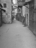 Deserted Street in Jewish Quarter of Jerusalem
