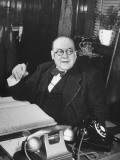 Buy Mayor Camillien Houde, Working at His Desk at AllPosters.com
