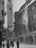 Buy People Walking on Street Through Town at AllPosters.com