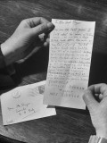 Anonymous Letter Written to Mrs. Hugh A. Sayer