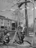 Children Playing in Shank Village