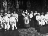 Cardinal Alfredo Schuster Conducting Mass