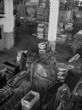 Buy Workers Cutting Copper and Brass Bars at Factory at AllPosters.com