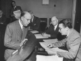 Buy John L. McCaffrey Talking to Congressman Clifford R. Hope at AllPosters.com