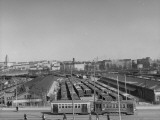 Buy Cable Cars Riding Past Railway Yards at AllPosters.com