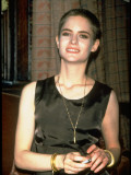 Actress Jennifer Jason Leigh Sporting Crewcut Hairstyle