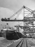 Buy Russian Ship Unloading Chrome at AllPosters.com