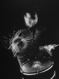 Drummer Gene Krupa Performing at Gjon Mili