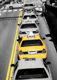 Yellow Cab II Art Print