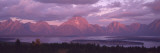 View of a Sunrise over Mount Moran and Jackson Lake
