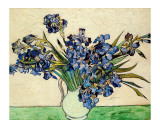 Vase of Irises, c.1890