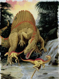 Spinosaurus Dinosaur Hunting Another Dinosaurs