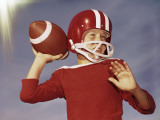 Boy Playing Football