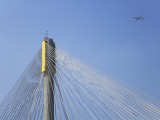 China, Hong Kong, Tsing Ma Bridge